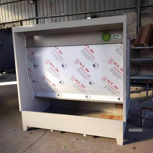 新設計の大型水幕スプレーブース、高性能ガス処理機械、簡単なメンテナンス。 - Product Image 1