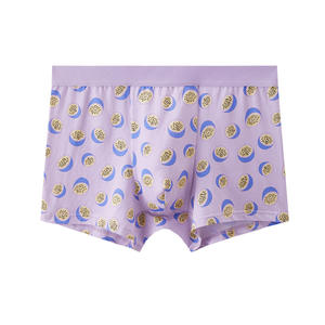 Ademend <span class=keywords><strong>Gay</strong></span> <span class=keywords><strong>Boy</strong></span> Cartoon Korte Boxer Slips <span class=keywords><strong>Sex</strong></span> Heren Sexy Plus Size Ondergoed Modal Katoen Spandex - Product Image 4