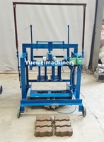 Machine semi-automatique de fabrication de blocs creux à pression hydraulique avec moteur de pompe personnalisable pour la production de briques en ciment et béton – Garantie 3 ans