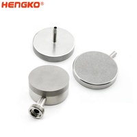 HENGKO acier inoxydable Sparger gaz oxygène 5 microns diffuseur à disque à bulles fines micro bulle générateur d'azote liquide