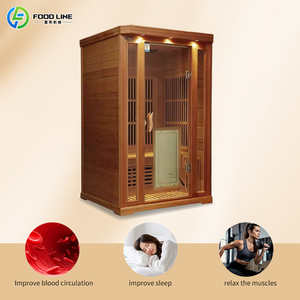 Sauna Infrarroja para Exteriores con Vestuario, para 1-3 Personas - Product Image 6