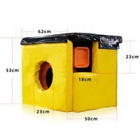 Souffleur d'air gonflable à faible bruit avec boîtier 1,5 CV 2 CV pour château gonflable, maison de rebond et toboggan aquatique