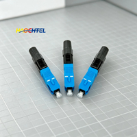 Conector de Fibra Óptica SC de Conexión Rápida Mecánica de Montaje en Campo Monomodo de 55 mm HC01 c SX SC UPC FTTH