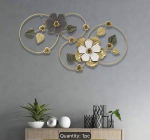 <b>Large</b> <b>Decorative</b> Metal <b>Wall</b> Art for Living Room Sofa Background Bedroom Hallway and Luxury Home Interior Styling - Product Image 2