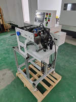 Machine de découpe et de pliage d'étiquettes à vitesse rapide pour carte d'embarquement de billet de ventilateur de papier