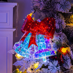 PRINTEMPS PLANTATION Glowing Gros Cloche Arbre De Noël Ornements Suspendus Décorations De Noël - Product Image 6