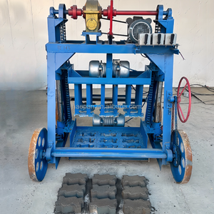 Hướng dẫn sử dụng máy làm gạch lồng vào nhau thủy lực 4-45 cho Nam Phi Điều kiện Mới cho gạch xi măng - Product Image 3