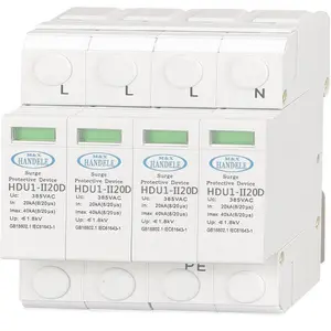 Parasurtenseur électronique d'alimentation produits populaires TYPE 2 dispositif de protection spd pièces en plastique solaire pv dc 420v 20ka