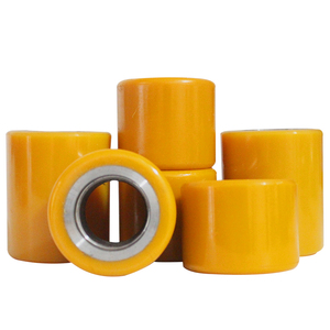 All li tüm elektrikli Longgong 80*60 rulman tekerlek yeni Powered elektrikli Forklift tekerlek EP küçük kral Kong palet araba ön tekerlek - Product Image 1