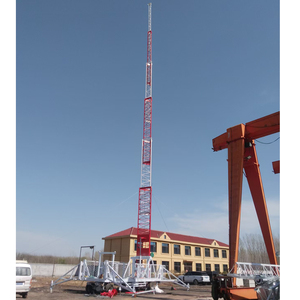 हाथ उठाने वाली आसानी से टेलीस्कोपिंग मोबाइल संचार दूरसंचार लाइट टावर कैमरा फ्लैग पोल एंटेना मैस्ट - Product Image 6