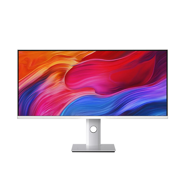 34 Inch Desktop Office Game Monitor 3440 * 1440 Resolution 100Hz Refresh Rate IPS l Lifting Bracket Supports OEM Customization