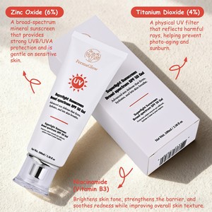 <span class=keywords><strong>Crema</strong></span> Solare Fermentata Coreana SPF 50 UVA UVB PA++++ Gel Protettivo <span class=keywords><strong>per</strong></span> il Corpo Protezione UV Idratante <span class=keywords><strong>per</strong></span> Pelle Scura - Product Image 5