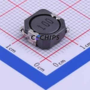 Inducteur de puissance YDRH104R-100M SMD, 10,1x10,1 mm (inductance : 10uH) (précision : 20%) courant nominal : 3,8A) - Product Image 1