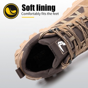 Zapatillas de deporte de salida de fábrica, zapatos de seguridad antigolpes, zapatos de seguridad modernos con precio al por mayor - Product Image 6