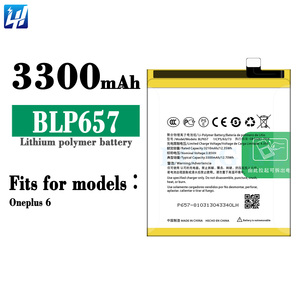 BLP657แบตเตอรี่ Li-ion polyer แบบชาร์จได้สำหรับแบตเตอรี่1 + <span class=keywords><strong>6</strong></span> <span class=keywords><strong>OnePlus</strong></span> <span class=keywords><strong>6</strong></span>ของแท้100% - Product Image 2