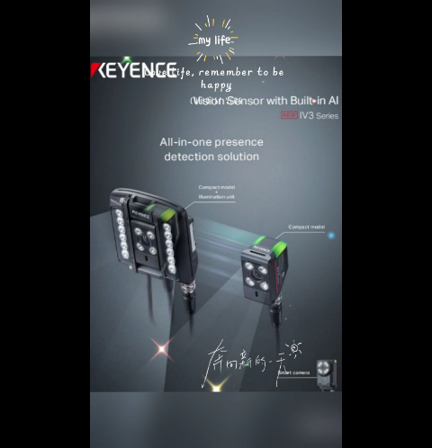 Genuine Keyence IV3-G500CA AI Vision Sensor, IP67 Rated, 12-Month