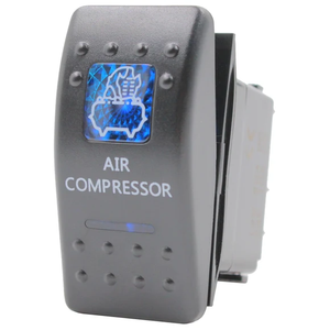 Korna Anlık Rocker Anahtarı 12V 20A 3 Pin IP66 Dereceli SPST Panel Montajlı Araba Kamyon Tekne Motosiklet Evrensel Kullanım için - Product Image 2