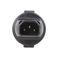 Adaptateur d'alimentation IEC C14 vers EU Schuko, connecteur d'alimentation mâle à femelle 3 broches pour usage domestique et professionnel