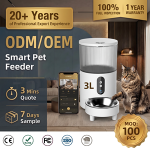 เครื่องให้อาหารสัตว์เลี้ยงอัตโนมัติป้องกันการติดขัด ควบคุมผ่านแอป Tuya Smart Wifi พร้อมระบบเตือนความจำ ตั้งเวลาได้ ทำความสะอาดง่าย เหมาะสำหรับร้านขายสัตว์เลี้ยง - Product Image 1