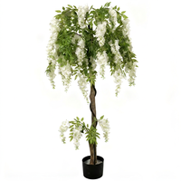 Großhandel Hochzeitsdekoration & Zubehör Künstlicher Glyzinienbaum Künstliche Blumen für Außen- und Innendekoration Weihnachtsgeschenk