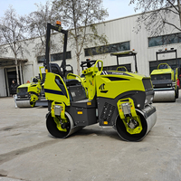 1 Ton 1.3 Ton 3 Ton 5 Ton 2 Ton 4 Ton Road Roller Double Drum EPA Euro 5 Hydraulic Vibrating Tandem Asphalt Roller Compactor