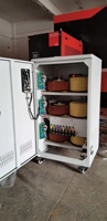 Stabilisateur de tension statique triphasé AVR SVC 5 kVA en cuivre à haute efficacité pour machine, plage de courant alternatif de 2 kVA à 600 kVA