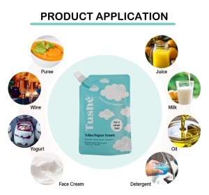 Pochettes souples à bec verseur de 100 ml et 200 ml pour enfants – Emballage durable pour smoothies, jus et mélanges de céréales pour bébés - Product Image 5