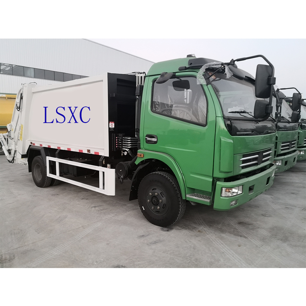Продажа с завода, 4*2 компрессионный мусоровоз/новый компактный мусоровоз