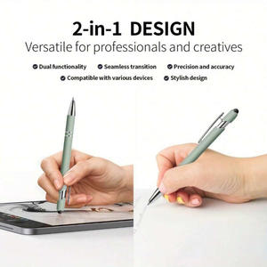 Bolígrafo Táctil Multifuncional de Escritura Suave con Logotipo Personalizado Grabado a Láser para Oficina de Negocios y Regalos Promocionales - Product Image 2