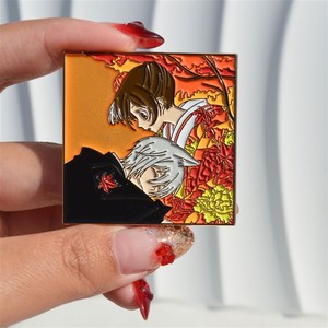 Broche de imitación esmaltada, pin de anime, insignia, Kamisama Love Nanami <span class=keywords><strong>Tomoe</strong></span>, artículos de papelería, joyería, decoración, artesanía de aleación - Product Image 2
