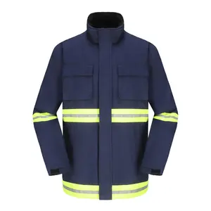 Coal Mine Workwear Ripstop Durable Multi-pocketed Workwear Uniform Softshell Jacket Brand Spandex / Polyester Shell Slim Coat