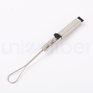 Pince de tension réglable en acier inoxydable pour câble plat FTTH, pince d'ancrage pour fixation aérienne extérieure - Product Image 5