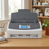 Scanner Duplex A4 IX1600 WiFi 40ppm 80ipm CIS 600dpi USB 3.2 Blanc Papier Long Bureau