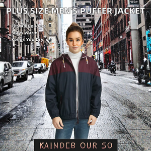 Plus Size Bubble Formal Men's Bomber <b>Jacket</b> Autumn Hooded <b>Waterproof</b> Custom Front logo Wholesale - Product Image 2