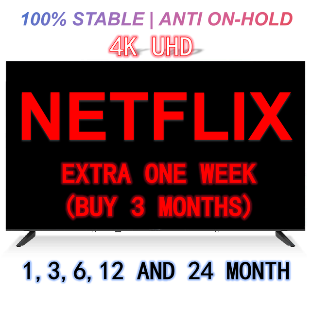 N-F Premium Subscription 4K 1-12 Months Plan Competitive Price High Repurchase Rate Account
