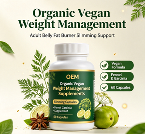 Suplementos Orgánicos Veganos OEM <span class=keywords><strong>para</strong></span> el Control de Peso, Cápsulas Adelgazantes <span class=keywords><strong>para</strong></span> Adultos, Quemador de Grasa Abdominal, Suplemento de Hinojo y Garcinia - Product Image 1