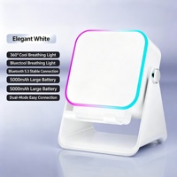 Speaker Desktop Mendukung Koneksi Dudukan Speaker Ponsel yang Dapat Diputar 360 Derajat Tipe Portabel Nirkabel