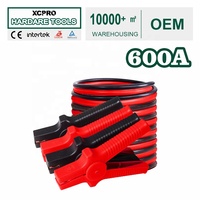 Câble de démarrage robuste 3M avec grandes pinces pour garage, atelier et réparation automobile – Fournitures d'outils manuels
