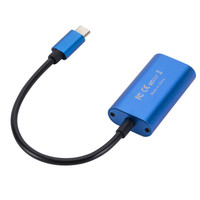 Carte de capture vidéo Type-C, carte de capture vidéo et audio HDMI, boîte d'enregistrement en direct, stockage 4K pour ordinateur de bureau, ordinateur portable, moniteur, projecteur