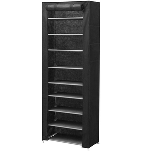 Good Price Hot Sale Metal Bamboo Double Tier Universal <strong>Wall</strong> <strong>Mounted</strong> Folding <strong>Shoe</strong> <strong>Rack</strong> with Waterproof Design Luxury Classic - Product Image 3