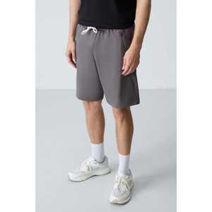 Short en coton coupe standard pour homme Tommylife gris foncé 81276 - Product Image 5