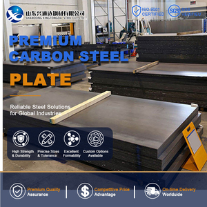 แผ่นเหล็กคาร์บอน ASTM A572 เคลือบผิว ชุบแข็ง หนา 20 มม. ยาว 2000 มม. สำหรับอุปกรณ์หนัก ตัดด้วยเลเซอร์ Q345 S355JR - Product Image 1
