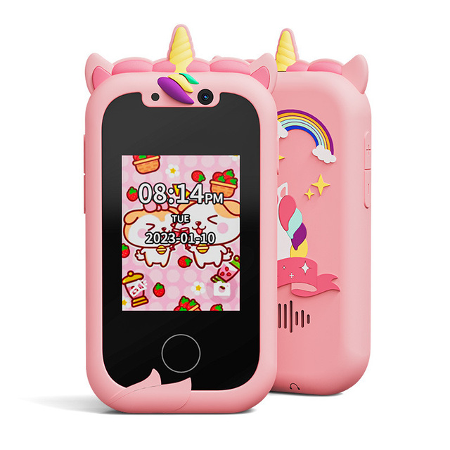 Hot Selling Cheap CDMA Kids Toy Gaming Phone with Multiple Games Mode MP3 Music Dual Camera 16GB+512GB 6.8 Inch Touch Screen