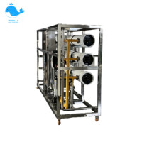 Ligne de production d'équipement de système RO pour le traitement de l'eau déminéralisée 220V eau pure faisant la machine pompe PLC stockage de l'eau
