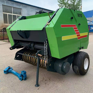 Presse à balles ronde suspendue pour tracteur 9010, 30-70 CV, pour foin, herbe ou paille compressés, équipement agricole pour l'ensilage efficace des cultures - Product Image 1