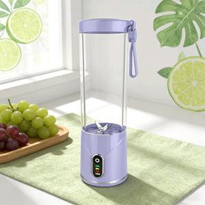 Mixeur-presse-agrumes sans fil 550 ml, recharge USB, fonctionnement silencieux avec bec verseur - Gym et en déplacement - Product Image 1