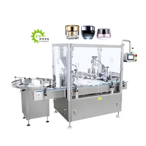 Máquina de llenado y sellado de crema cosmética de loción de mantequilla automática multifunción ZXSMART