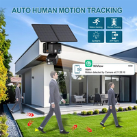Cámara de Seguridad CONDA N1 AI AOV con Energía Solar, Doble Lente, 4G/WiFi, Zoom Óptico 10X, Panorámica/Inclinación, Gran Angular, CMOS, IP66, Detección de Movimiento, Audio Bidireccional