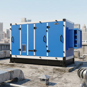 เครื่องปรับอากาศอุตสาหกรรมเชิงพาณิชย์ (AHU) ระบบระบายอากาศ HVAC อุปกรณ์กรองอากาศเย็นและอากาศบริสุทธิ์ - Product Image 1