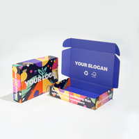2023 nouvelle conception personnalisée grand Logo papier magnétique boîte pliante de luxe en carton rigide pliable boîte-cadeau gaufrage recyclé